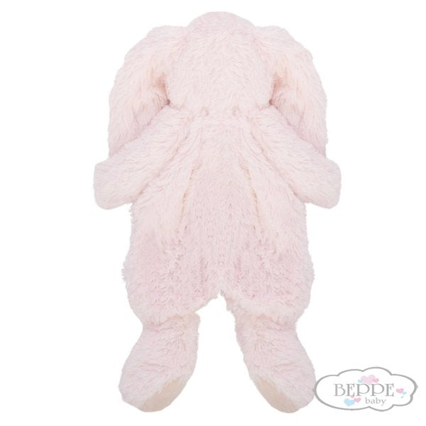 Beppe jucarie plus paturica de dormit 0m+ Iepurasul Charlotte 28 cm Roz