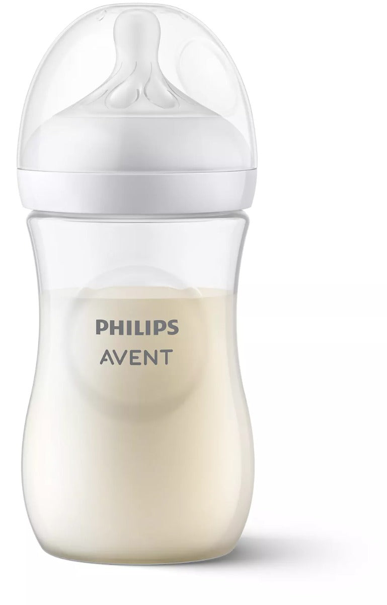 Philips Avent biberon 260 ml cu 3 picaturi Natural Response 1m+