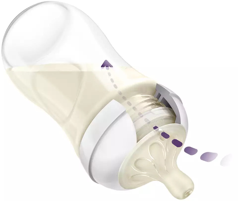 Philips Avent biberon 260 ml cu 3 picaturi Natural Response 1m+