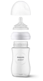 Philips Avent biberon 260 ml cu 3 picaturi Natural Response 1m+