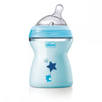 Chicco biberon Natural Feeling cu tetina silicon flux mediu 0 luni+ 250 ml 01