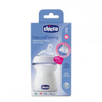 Chicco biberon Natural Feeling cu tetina silicon flux mediu 0 luni+ 250 ml 02