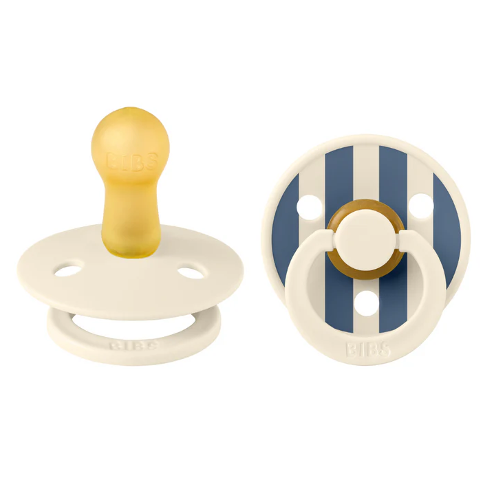  Pin Ivory-Steel Blue mix