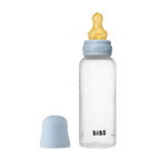 Bibs biberon anticolic 270 ml cu tetina latex 2m+ Baby Blue