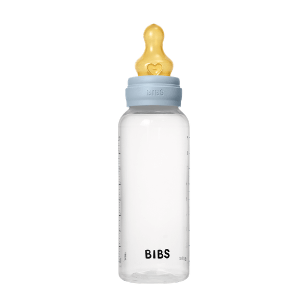 Bibs biberon anticolic 270 ml cu tetina latex 2m+ Baby Blue