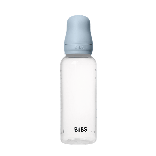 Bibs biberon anticolic 270 ml cu tetina latex 2m+ Baby Blue