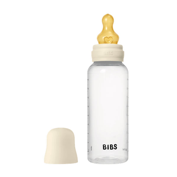 Bibs biberon anticolic 270 ml cu tetina latex 2m+ Ivory Imagine principală a produsului