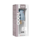 Bibs biberon anticolici 150 ml cu teina latex 1 picatura 0m+ Baby Blue
