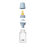 Bibs biberon anticolici 150 ml cu teina latex 1 picatura 0m+ Baby Blue