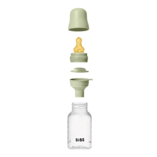 Bibs biberon anticolici 150 ml cu teina latex 1 picatura 0m+ Sage