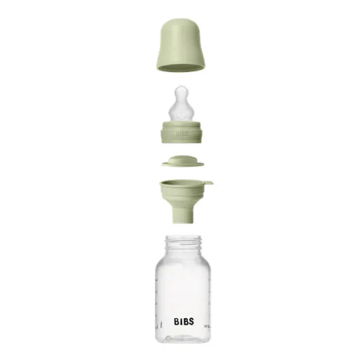Bibs biberon anticolici 150 ml cu teina silicon 1 picatura 0m+ Sage