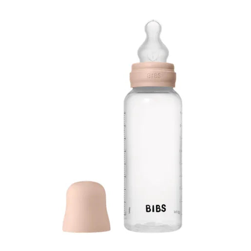 Bibs biberon anticolici 270 ml cu teina silicon 2 picaturi 2m+ Blush Imagine principală a produsului