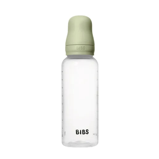 Bibs biberon anticolici 270 ml cu teina silicon 2 picaturi 2m+ Sage