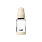 Bibs biberon sticla anticolici 120 ml cu teina latex flux lent 0m+ Ivory