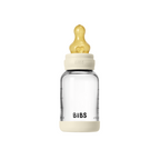 Bibs biberon sticla anticolici 120 ml cu teina latex flux lent 0m+ Ivory