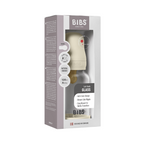 Bibs biberon sticla anticolici 120 ml cu teina latex flux lent 0m+ Ivory