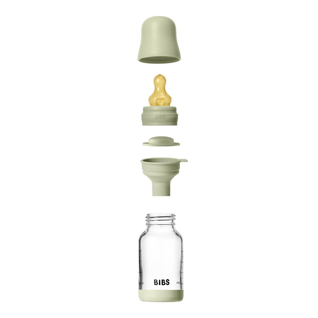 Bibs biberon sticla anticolici 120 ml cu teina latex flux lent 0m+ Sage