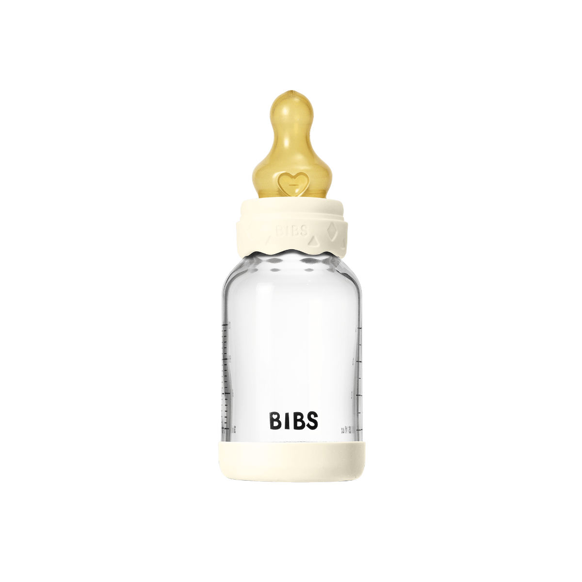 Bibs biberon sticla Boheme anticolici 120 ml cu teina latex flux lent 0m+ Ivory
