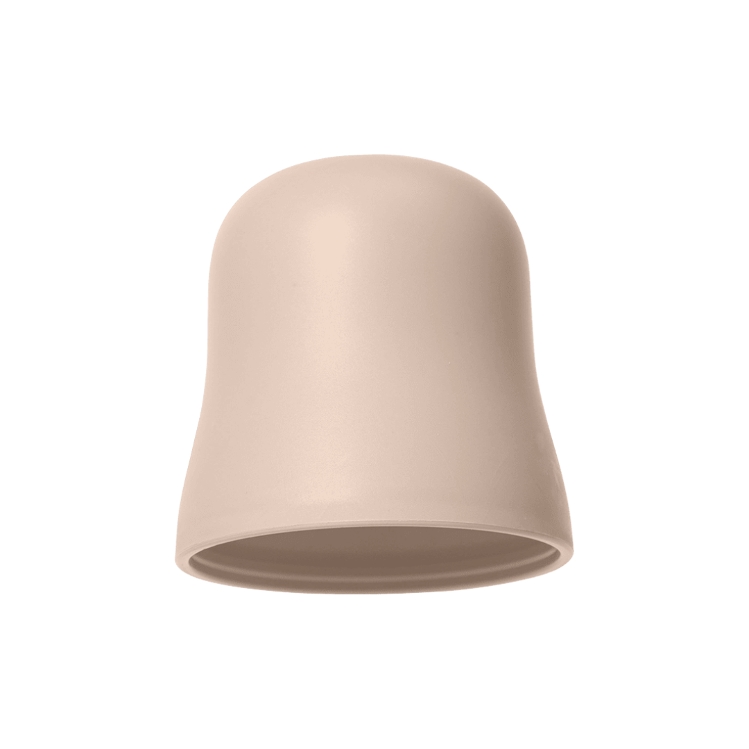 Bibs dispozitiv de hranire Baby Feeder cu 2 tetine din silicon 4m+ Blush Imagine secundară a produsului