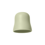 Bibs dispozitiv de hranire Baby Feeder cu 2 tetine din silicon 4m+ Sage