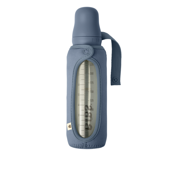 Bibs husa pentru biberonul din sticla 225 ml 0m+ Petrol