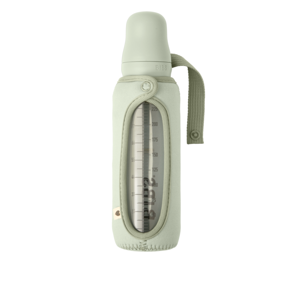 Bibs husa pentru biberonul din sticla 225 ml 0m+ Sage