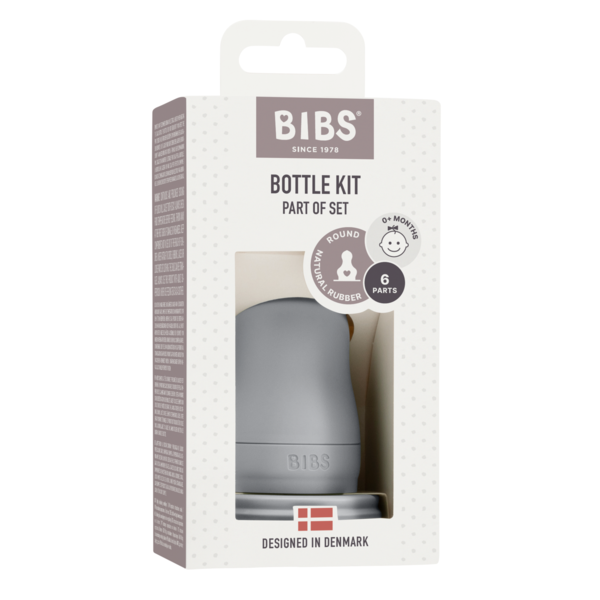 Bibs Kit pentru set complet biberon din sticla anticolici 0m+ Cloud