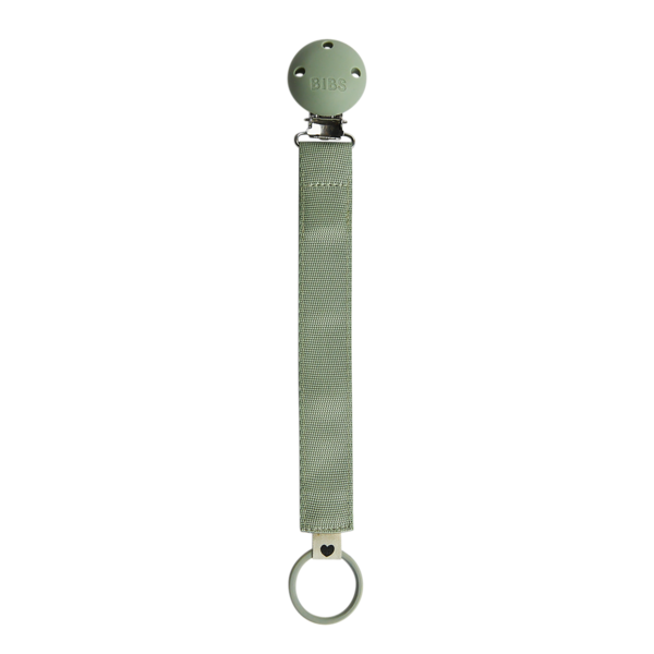 Bibs lant suzeta cu clip Ribbon 0m+ Sage Imagine principală a produsului