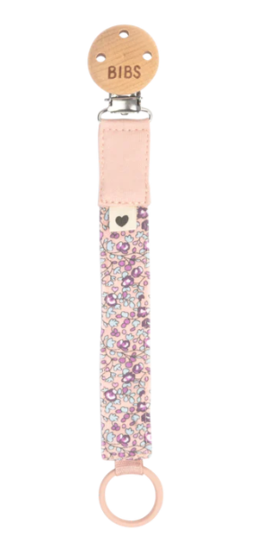 Bibs lant suzeta X LIBERTY 0m+ Eloise/Blush Imagine principală a produsului