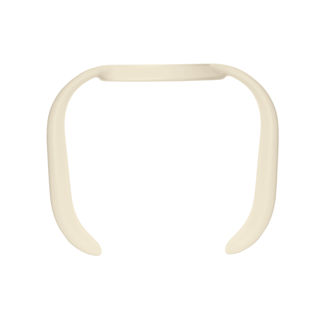 Bibs maner pentru biberon 6m+ Ivory Imagine secundară a produsului