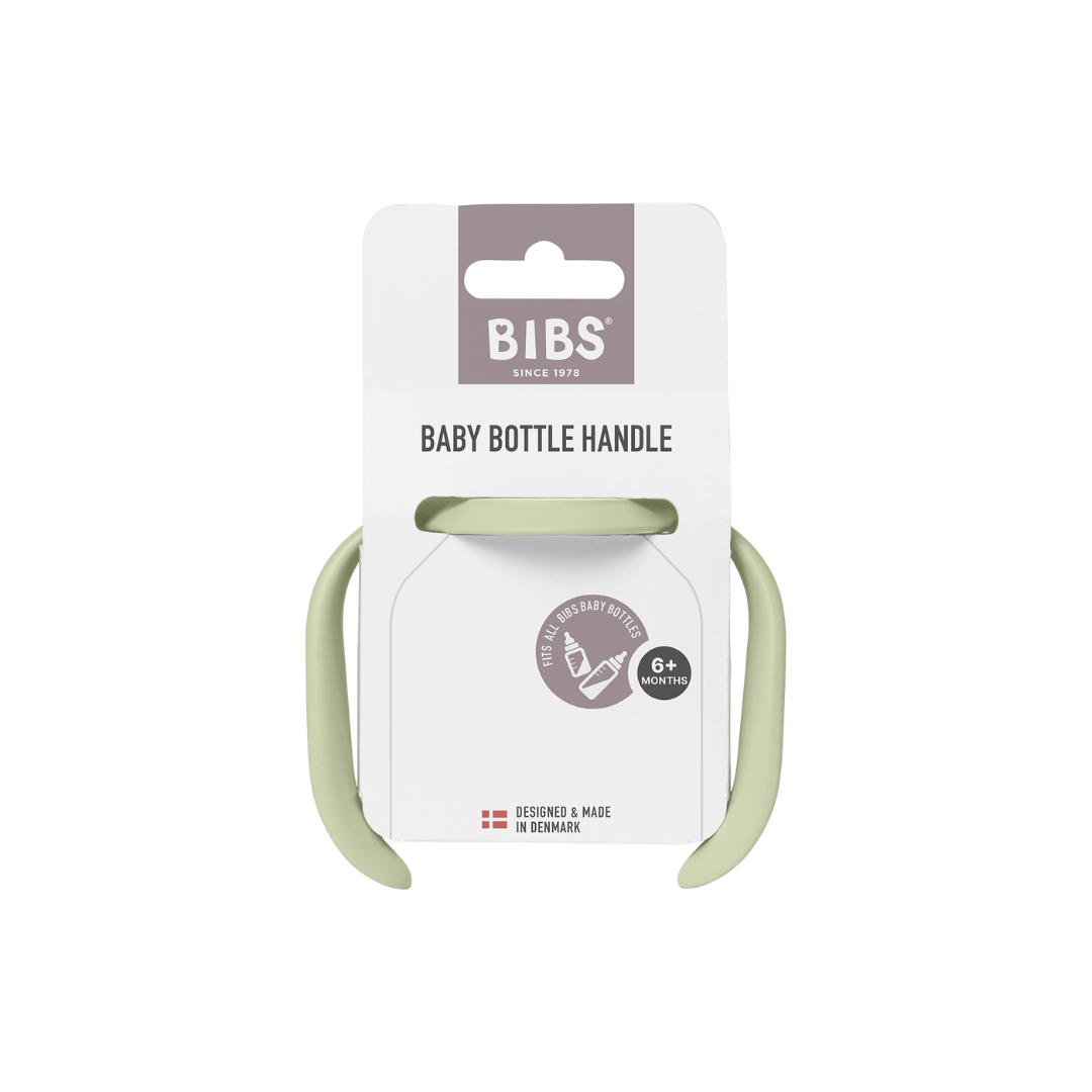 Bibs maner pentru biberon 6m+ Sage