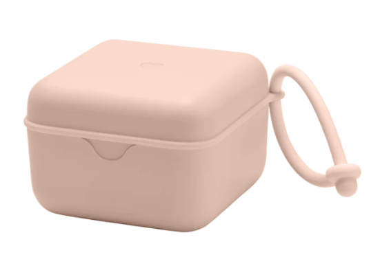 Bibs port suzeta 3in1 0m+ Blush