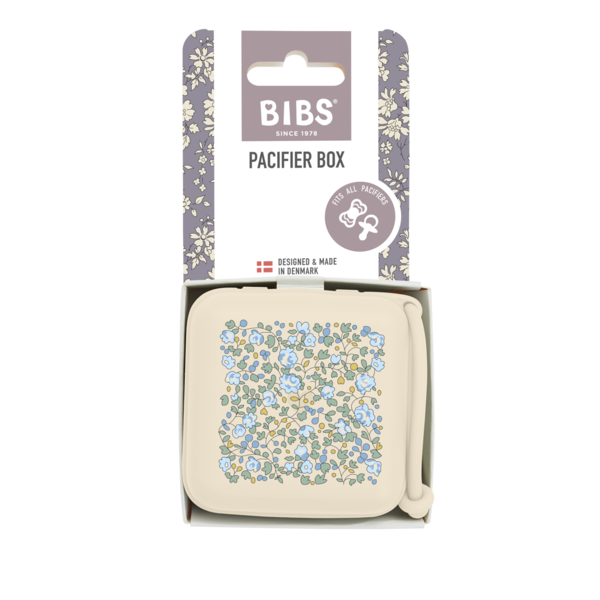 Bibs port suzeta 3in1 X LIBERTY Eloise 0m+ Ivory