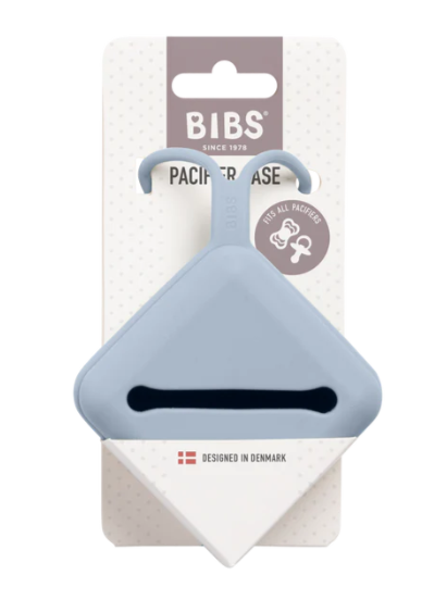 Bibs port suzeta silicon 0m+ Dusty Blue Imagine secundară a produsului