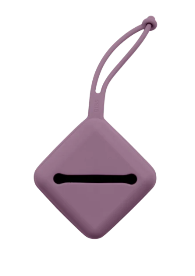 Bibs port suzeta silicon 0m+ Mauve Imagine principală a produsului