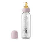 Bibs set biberon sticla 225 ml tetina latex flux lent 0m+, Dusky Lilac