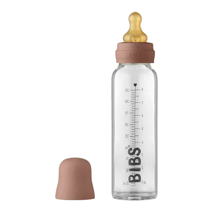 Bibs set biberon sticla 225 ml tetina latex flux lent 0m+