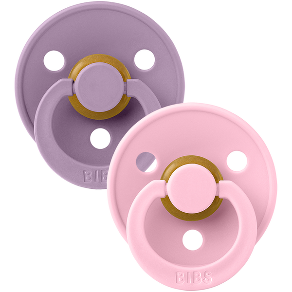 Bibs 2 suzete latex tip cherry Colour Collection , 01 Imagine principală a produsului