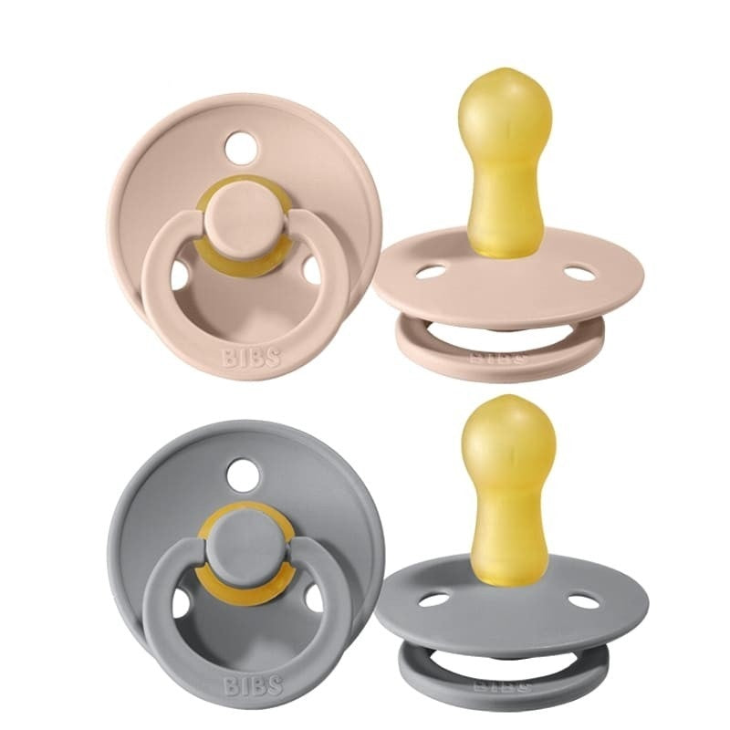 Bibs 2 suzete latex tip cherry Colour Collection  01 Imagine principală a produsului