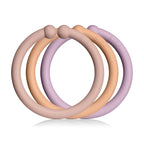 Bibs inele pentru atasare jucarii Loops 0m+, 01