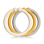 Bibs inele pentru atasare jucarii Loops 0m+, 01
