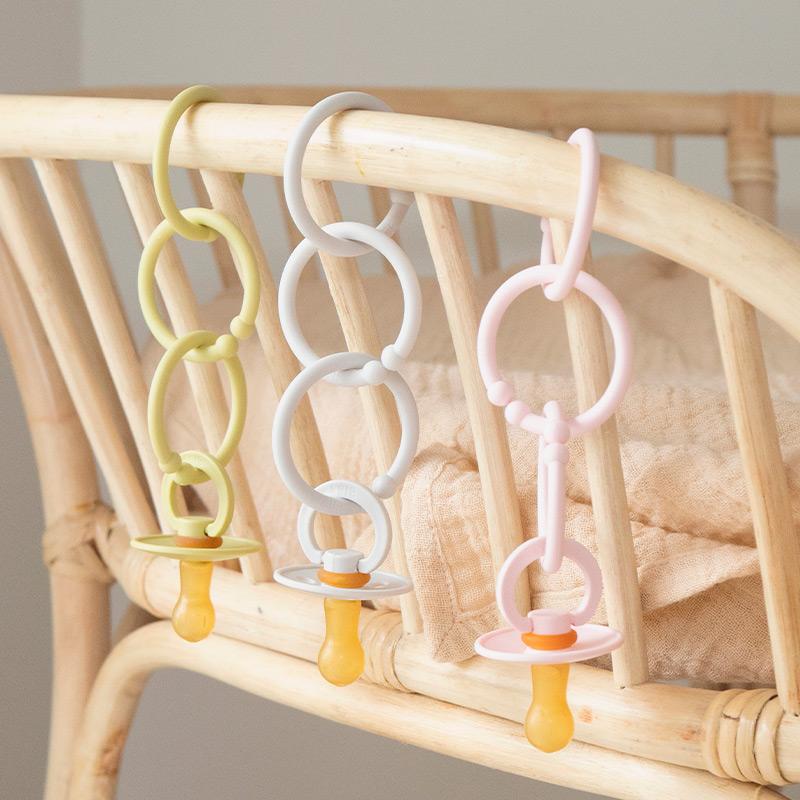 Bibs inele pentru atasare jucarii Loops 0m+ 02