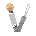 Bibs lant suzeta Paci Braid 0m+, Cloud-Iron 01