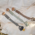 Bibs lant suzeta Paci Braid 0m+