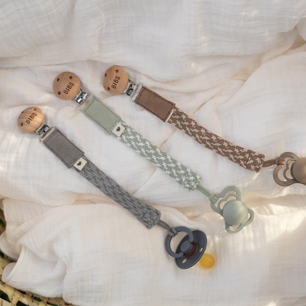 Bibs lant suzeta Paci Braid 0m+