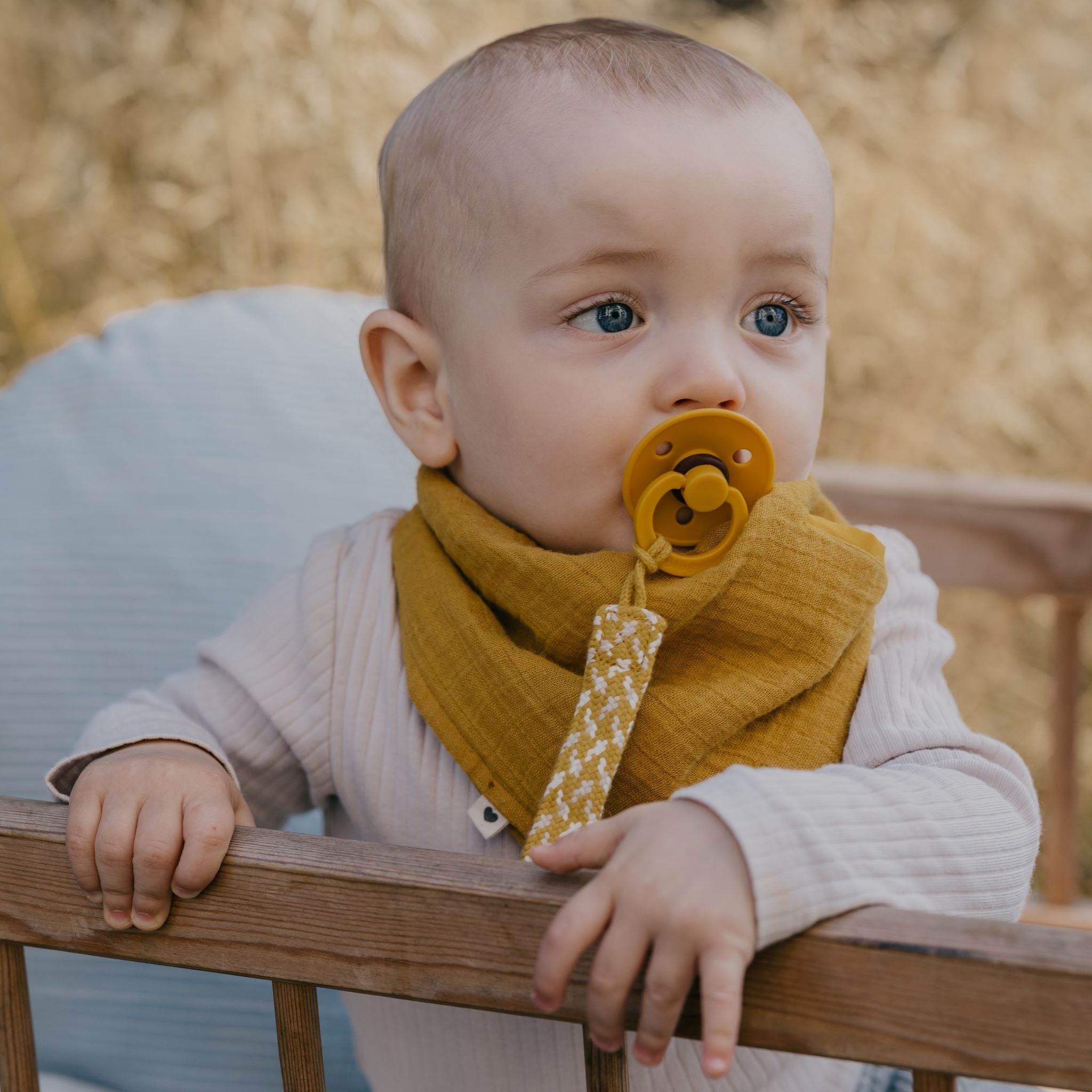 Bibs lant suzeta Paci Braid 0m+
