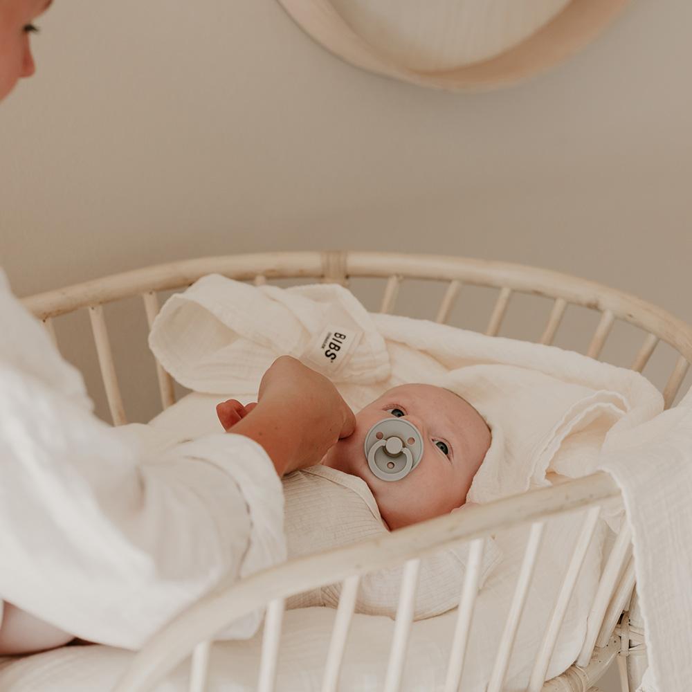 Bibs port bebe muselina 120x120 cm Cuddle Swaddle 0m+