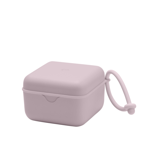 Bibs port suzeta 3in1 0m+ Dusky Lilac