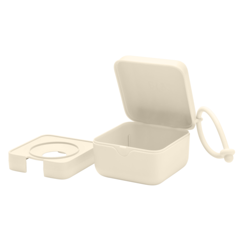 Bibs port suzeta 3in1 0m+ Ivory