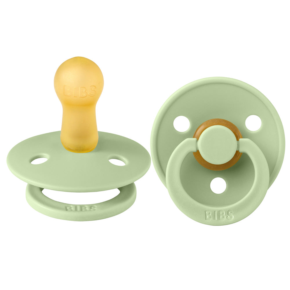 Bibs suzeta latex tip cherry Colour Collection 6-18 luni, Pistachio Imagine principală a produsului